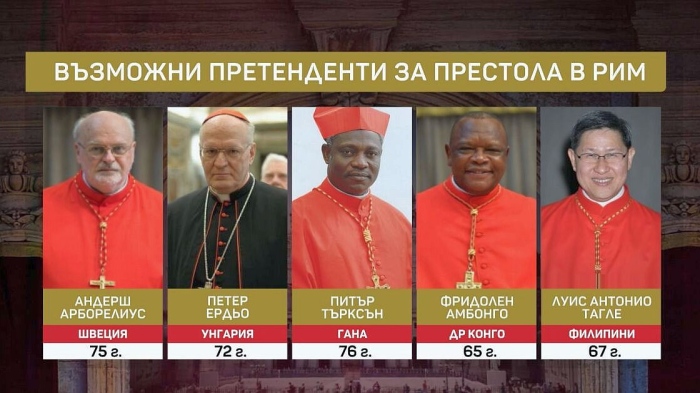 Дни преди старта на конклава във Ватикана - кой може да е новият папа?