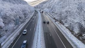 Ограничиха движението и по АМ "Тракия"