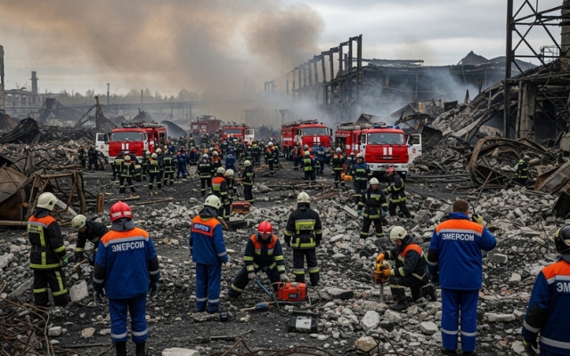 Украйна го нацели чак в Сибир: Гръмна военен завод в Русия, има много жертви