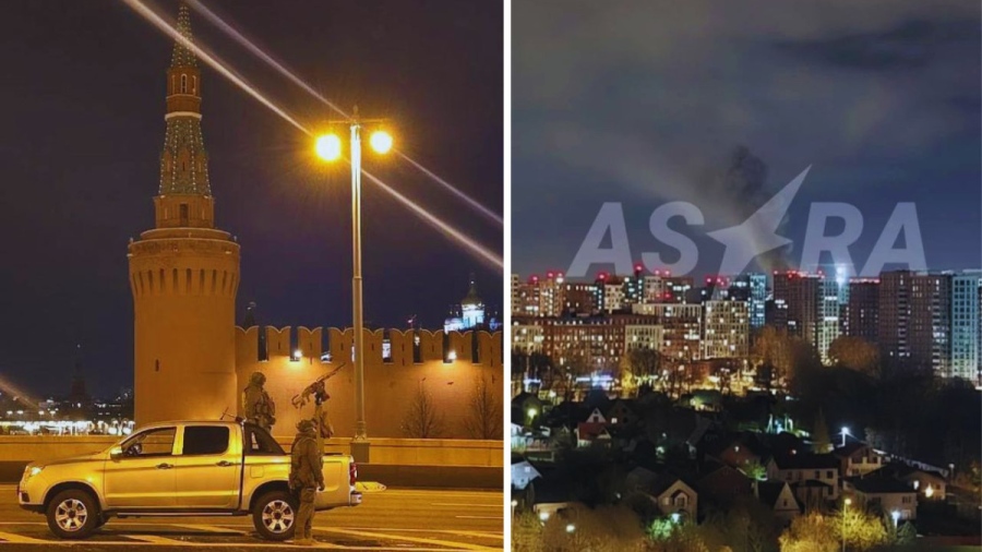 Близо 200 дрона атакуваха Русия през нощта, 34 насочени към Москва