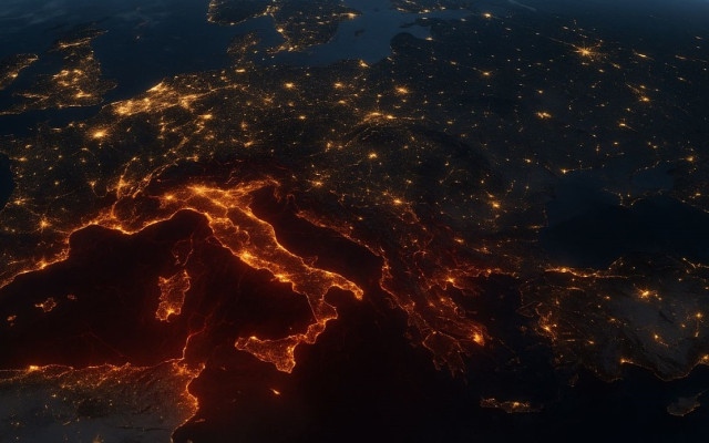 Необяснимо: Земята вече свети нощем! Диша светлина?