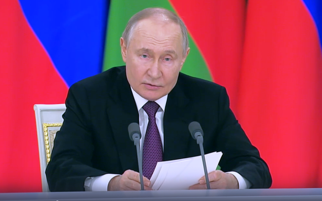 Путин: При всички случаи ще превземем Донбас и "Новорусия"