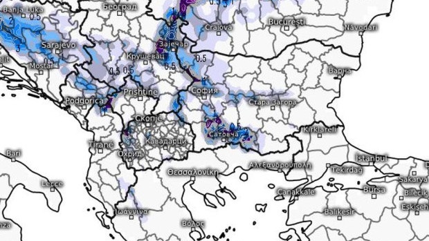 Meteo Balkans: Снежна и бяла Коледа на 90%!