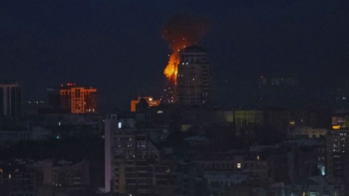 Киев гори: Русия възобнови ракетните и дронови атаки