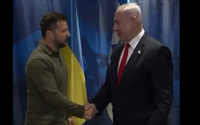 Нетаняху иска да обсъди иранските дронове със Зеленски