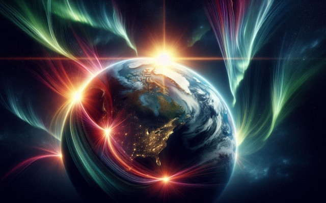 Магнитни бури през м. МАЙ 2026 г. по дати и часове