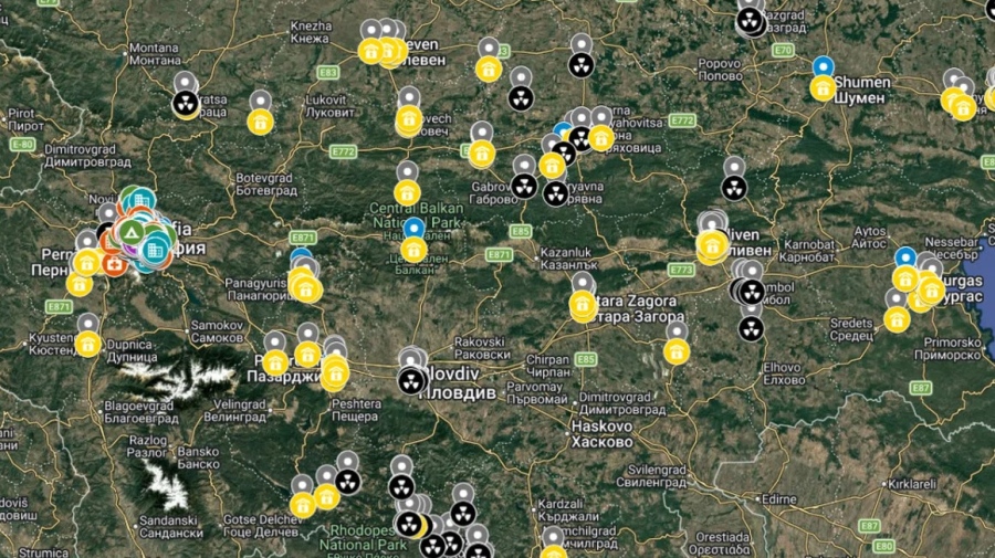 247 скривалища и противорадиационни укрития в България