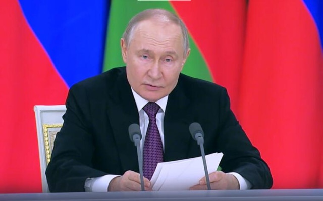 Путин: Русия продължава да модернизира ядрените си сили