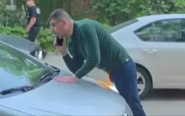 Мирчев пусна кадри от сблъсъка с водач заради неправилно паркиране (ВИДЕО)