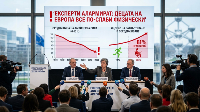 Експерти алармират: Децата на Европа все по-слаби физически