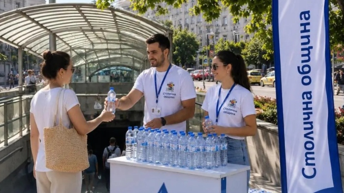 Ще раздават минерална вода в София заради очакваните високи температури